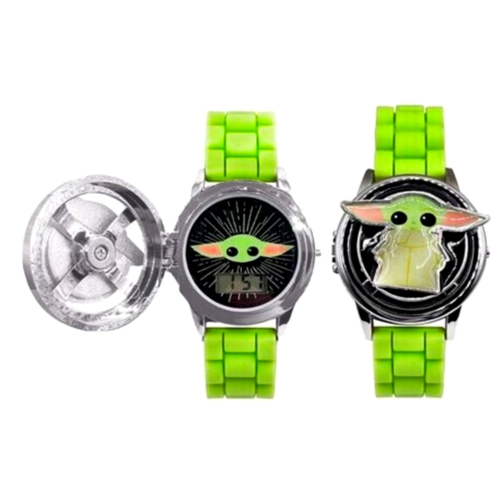 STAR WARS LCD WATCH WITH SPINNER COVER